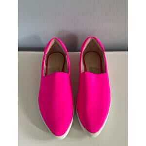Hot pink J/Slides NYC Sneakers J Slides Slip Ons